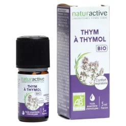 Naturactive Huile essentielle de Thym à thymol Bio