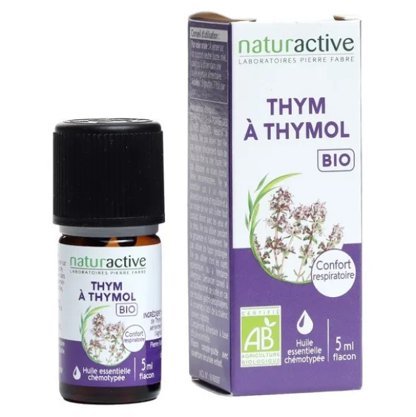 Naturactive Huile essentielle de Thym à thymol Bio