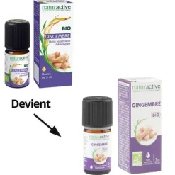 Naturactive Huile essentielle de Gingembre Bio