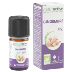 Naturactive Huile essentielle de Gingembre Bio