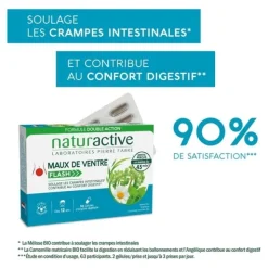 Naturactive Maux de ventre Flash gélules