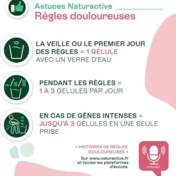 Naturactive Règles douloureuses bio gélules