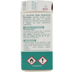 Naturactive Solution pour inhalation aux huiles essentielles