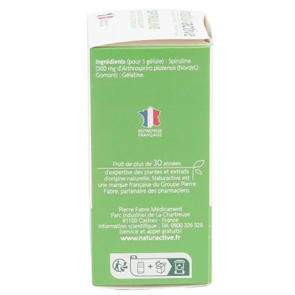 Naturactive Spiruline gélules