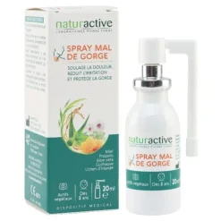 Naturactive Spray Mal de gorge