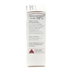 Neosynéphrine Faure 10 % collyre
