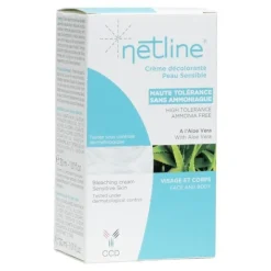 Netline Crème décolorante Peau sensible