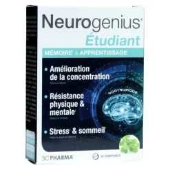 Neurogenius Etudiant comprimés