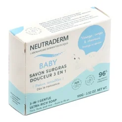 Neutraderm Baby Savon Surgras Douceur 3 en 1