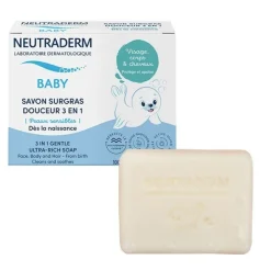 Neutraderm Baby Savon Surgras Douceur 3 en 1