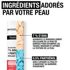 Neutrogena Anti-boutons+ Exfoliant visage