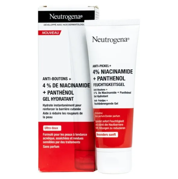 Neutrogena Anti-boutons+ Gel Hydratant visage
