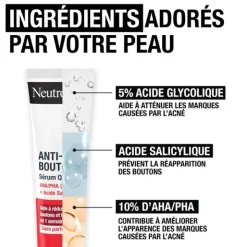 Neutrogena Anti-boutons+ Sérum visage