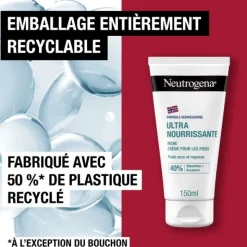 Neutrogena Crème Riche Ultra nourrissante pieds secs et rugueux