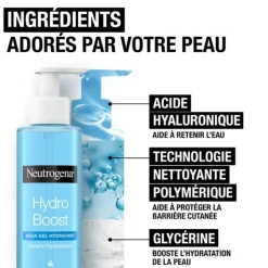 Neutrogena Hydro Boost Aqua Gel Nettoyant hydratant