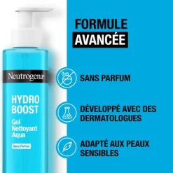 Neutrogena Hydro Boost Aqua Gel Nettoyant hydratant sans parfum