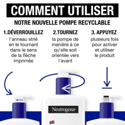 Neutrogena Lait pour le corps Hydratation profonde