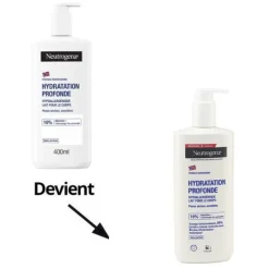 Neutrogena Lait pour le corps Hydratation profonde Hypoallergénique