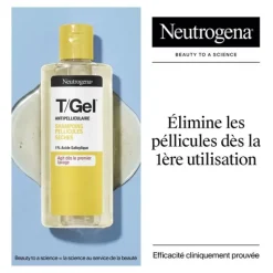 Neutrogena T Gel Shampoing Antipelliculaire Pellicules sèches