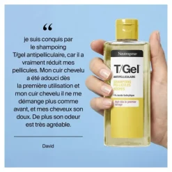 Neutrogena T Gel Shampoing Antipelliculaire Pellicules sèches