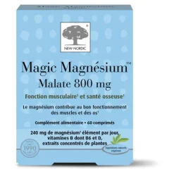 New Nordic Magic Magnesium Malate comprimés