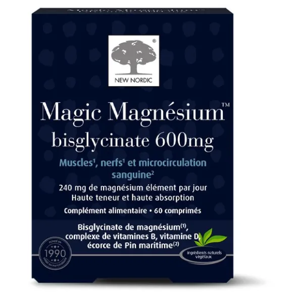 New Nordic Magic Magnésium Bisglycinate comprimé