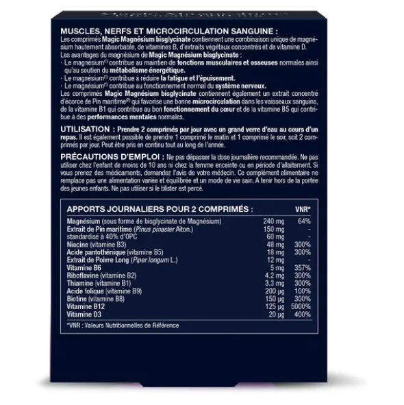 New Nordic Magic Magnésium Bisglycinate comprimé