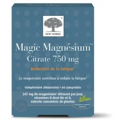 New Nordic Magic Magnésium citrate 750 mg comprimés