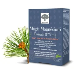 New Nordic Magic Magnésium Taurate 875 mg comprimés
