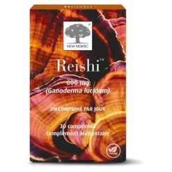 New Nordic Reishi 600 mg comprimés