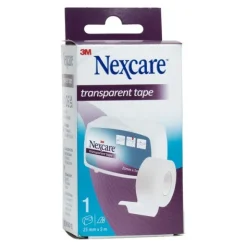Nexcare sparadrap transparent avec dévidoir