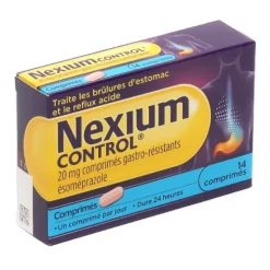 Nexium Control 20 mg comprimé estomac