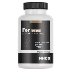 NHCO Fer Amino chélaté 14 mg gélules