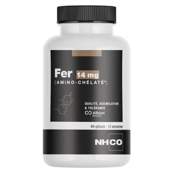 NHCO Fer Amino chélaté 14 mg gélules