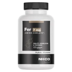 NHCO Fer Amino chélaté 7 mg gélules