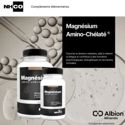 NHCO Magnésium Amino chélaté gélules