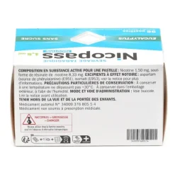 Nicopass 1,5 mg eucalyptus pastilles