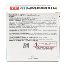 Nicopatchlib 21 mg/24 h