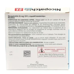 Nicopatchlib 21 mg/24 h