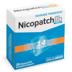 Nicopatch Lib 14 mg / 24 h patch nicotine