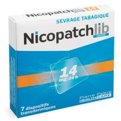 Nicopatch Lib 14 mg / 24 h patch nicotine