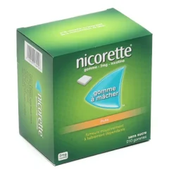 Nicorette 2 mg fruits gomme