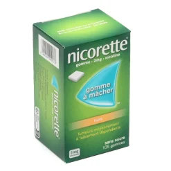 Nicorette 2 mg fruits gomme