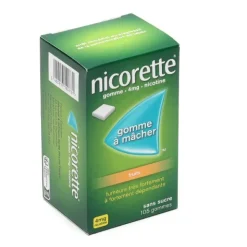 Nicorette 4 mg fruits gommes