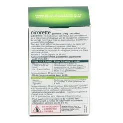 Nicorette 2 mg gomme