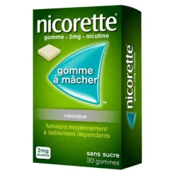 Nicorette 2 mg gomme