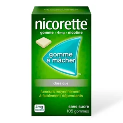 Nicorette 4 mg gommes