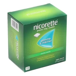 Nicorette 2 mg menthe fraîche gomme