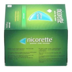 Nicorette 2 mg menthe fraîche gomme