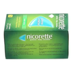 Nicorette 4 mg menthe fraîche gomme